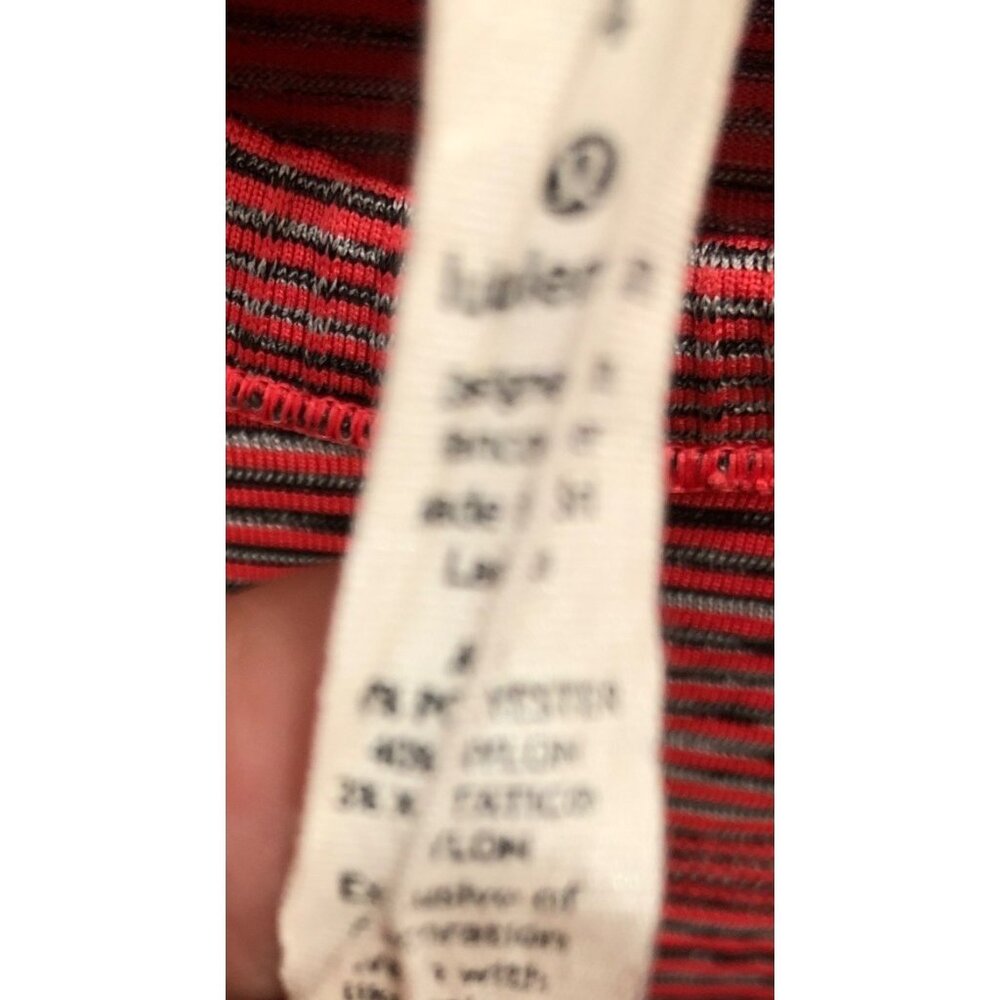 Lululemon Swiftly Tech Crew Top Long Sleeve Womens 4 Pink Red Athleisure Workout - Picture 8 of 9
